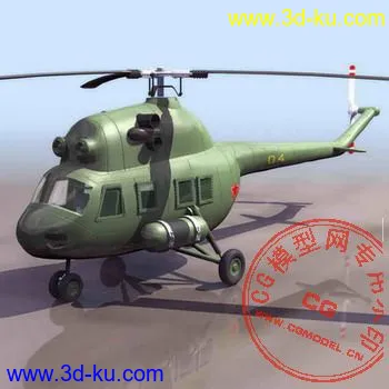 3D飞机模型-直升飞机22套_003的图片1