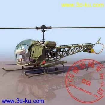 3D飞机模型-直升飞机22套_010的图片1