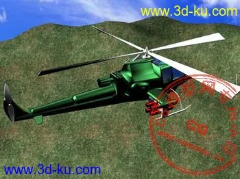 3D飞机模型-直升飞机22套_019的图片1
