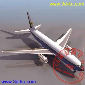 3D飞机模型-输机-客机16套-01的图片1