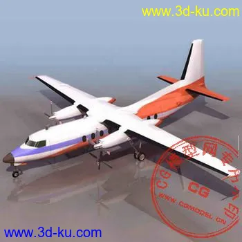 3D飞机模型-输机-客机16套-04的图片1