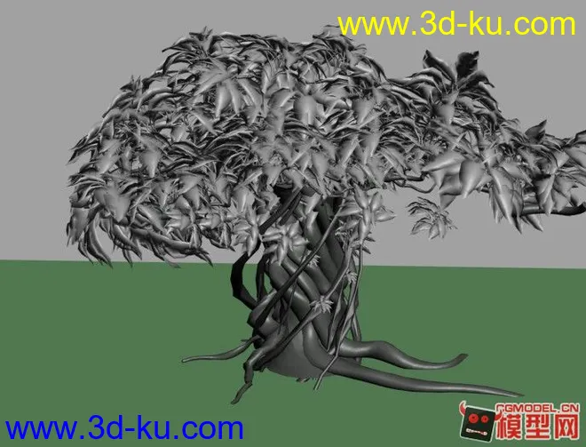 ＣＧ动画用的经典大榕树模型的图片1
