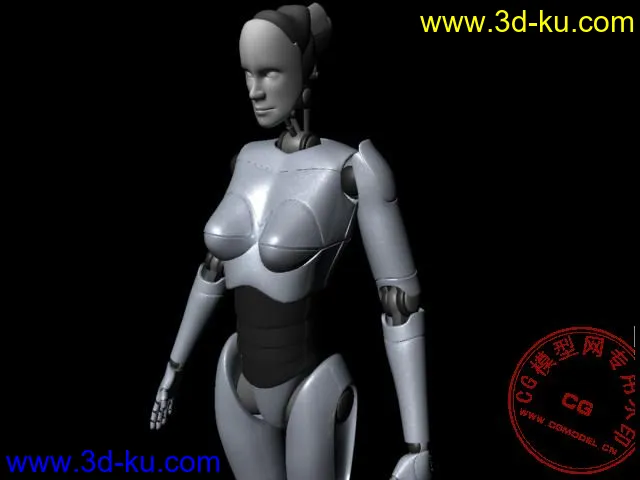 Digital-Tutors女机器人模型的图片1