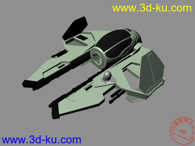 maya飞船模型的图片1