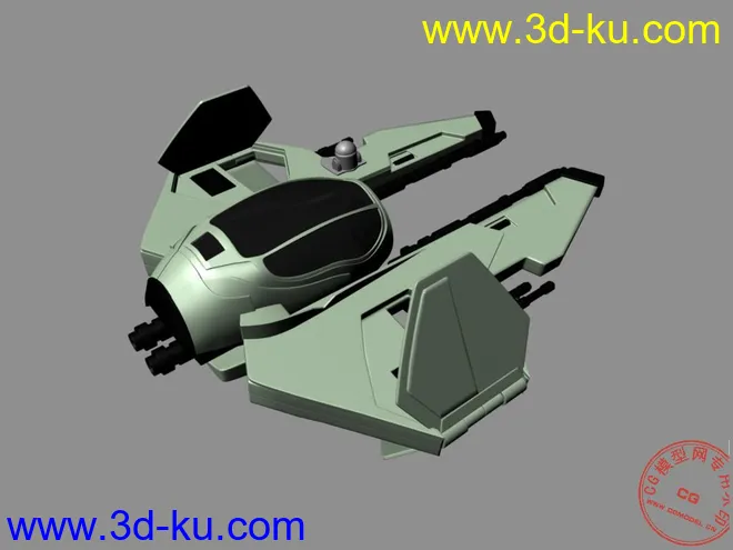maya飞船模型的图片2