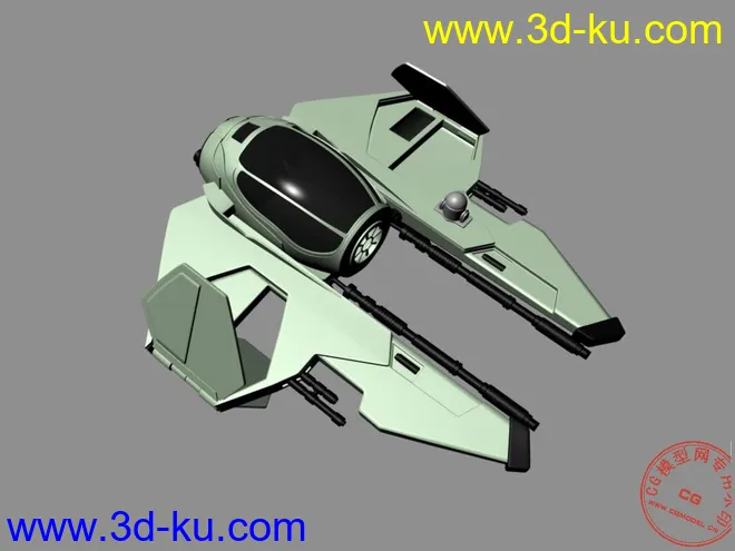 maya飞船模型的图片3
