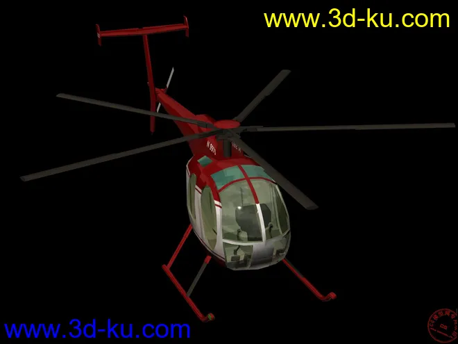 老式直升机模型的图片1