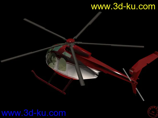 老式直升机模型的图片2