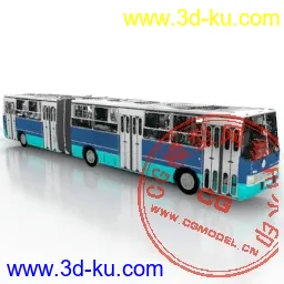 Bus公交车 公共汽车模型的图片1