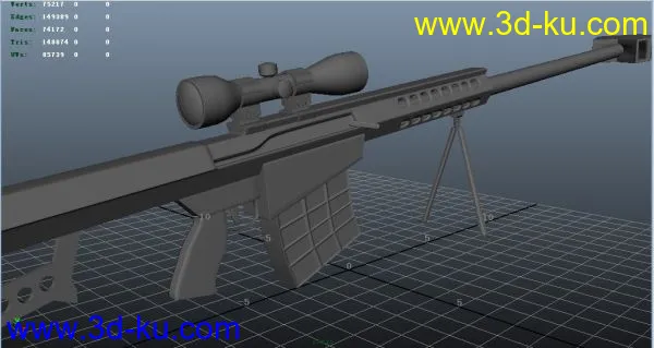 巴雷特狙击步枪，呵呵，模型的图片1