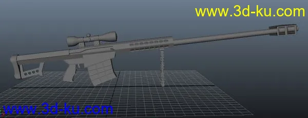 巴雷特狙击步枪，呵呵，模型的图片3