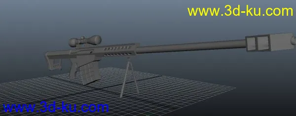 巴雷特狙击步枪，呵呵，模型的图片4