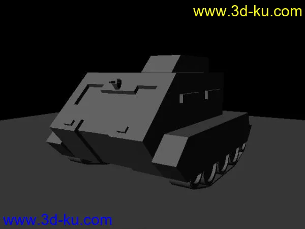 坦克低模模型的图片1