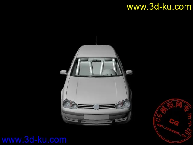 VW GOLF-5白模模型的图片1