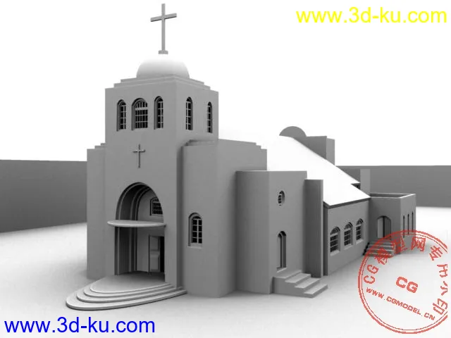 教堂occ模型的图片1