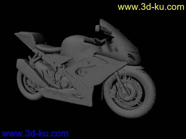 一辆摩托模型的图片1