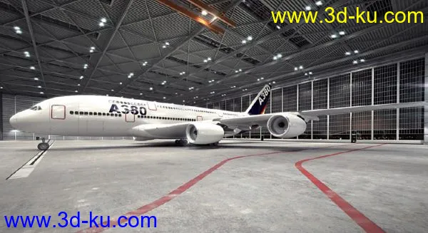 空客A380 客机（要的赶紧）模型的图片1
