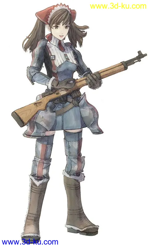 PS3战场的女武神@alicia模型的图片4