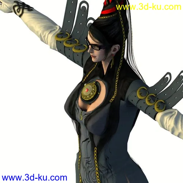 [Xbox360] 猎天使魔女 Bayonetta 3d model模型的图片1