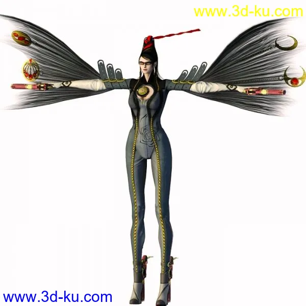 [Xbox360] 猎天使魔女 Bayonetta 3d model模型的图片2