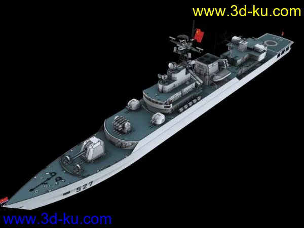 "江卫“级护卫舰527-max格式模型的图片1