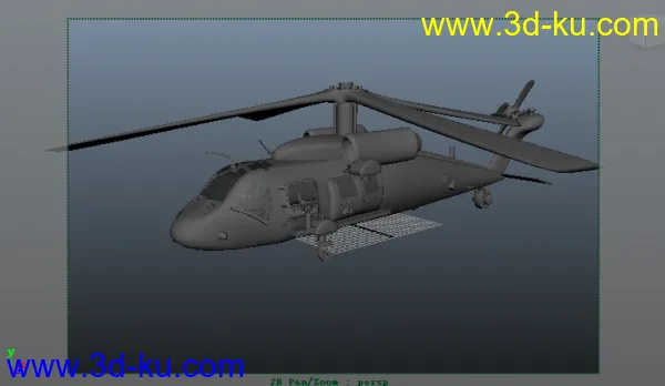 黑鹰直升机模型的图片1