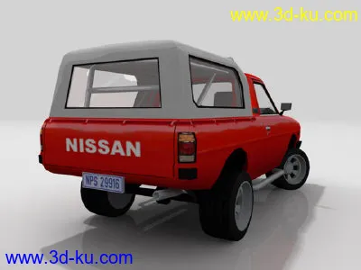 Nissan小皮卡-ma，mb格式（附贴图）模型的图片2