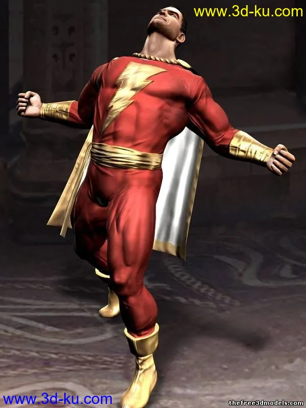 Marvel 英雄 Shazam模型的图片1