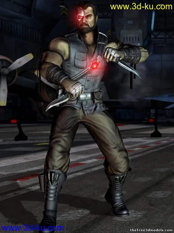 Mortal Kombat ((真人快打)) Kano模型的图片1