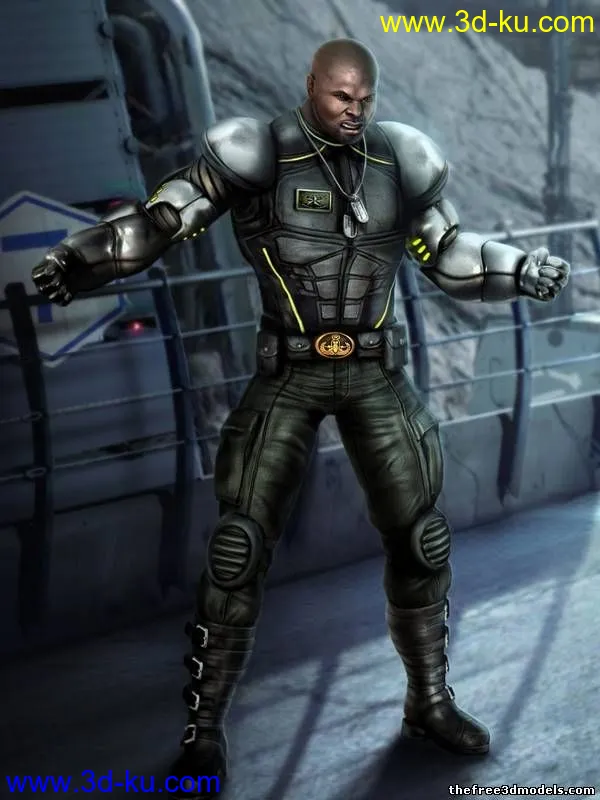 Mortal Kombat ((真人快打)) Jax模型的图片1