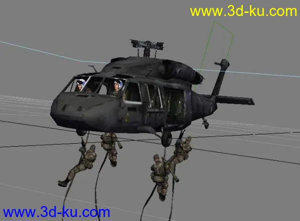 一个直升机模型的图片1