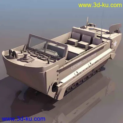 装甲车来啦！3Ds格式模型的图片3