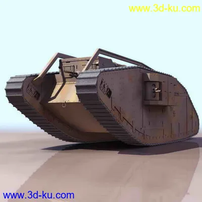坦克来袭！3Ds格式~模型的图片4
