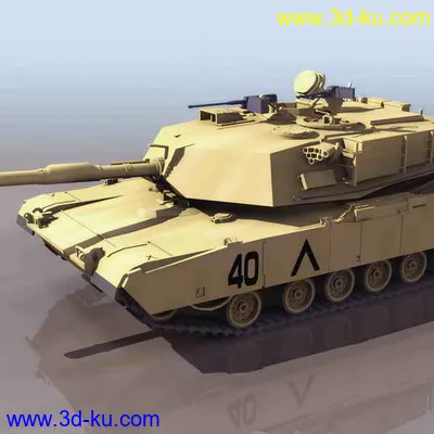 坦克来袭！3Ds格式~模型的图片6