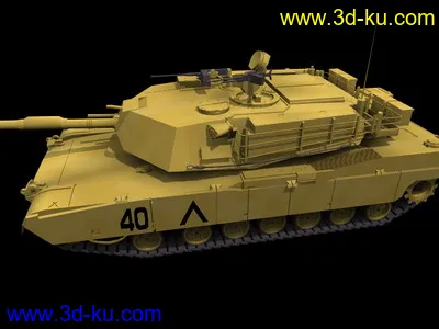 坦克来袭！3Ds格式~模型的图片8