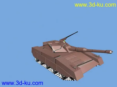 坦克来袭！3Ds格式~模型的图片14