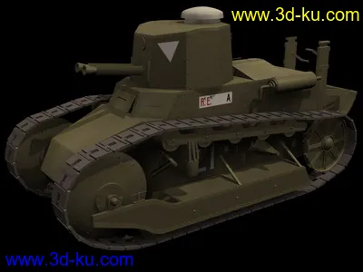 坦克来袭！3Ds格式~模型的图片18