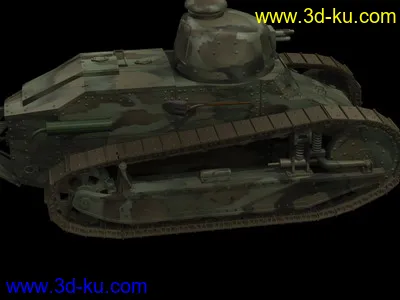 坦克来袭！3Ds格式~模型的图片20