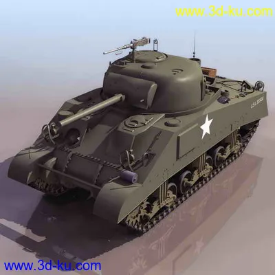 坦克来袭！3Ds格式~模型的图片23