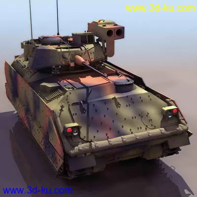 坦克来袭！3Ds格式~模型的图片25
