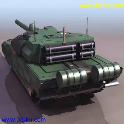 坦克来袭！3Ds格式~模型的图片27