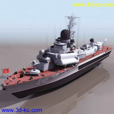 战舰来啦~！3Ds模型的图片2