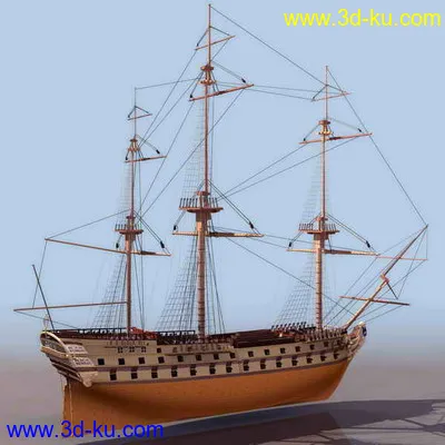 船模型~ 古船为主~3Ds的图片5