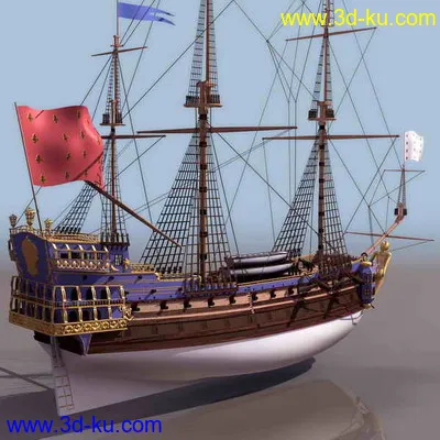 船模型~ 古船为主~3Ds的图片7