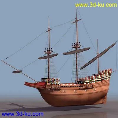 船模型~ 古船为主~3Ds的图片9