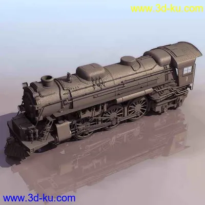 一堆火车~3Ds~模型的图片2