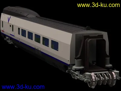 一堆火车~3Ds~模型的图片5
