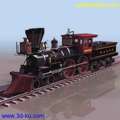 一堆火车~3Ds~模型的图片8