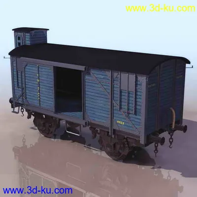 一堆火车~3Ds~模型的图片13