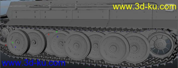 自制二战德国虎式坦克模型的图片3